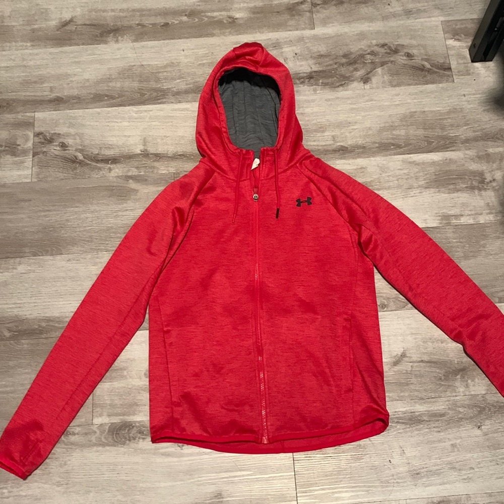 Women’s Small Pink Under Armour Zip-Up Hoodie